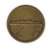 (UNITED STATES LINES.) ""United States."" Maiden voyage medallion presented to officers on the ship by ship''s architect William Fran